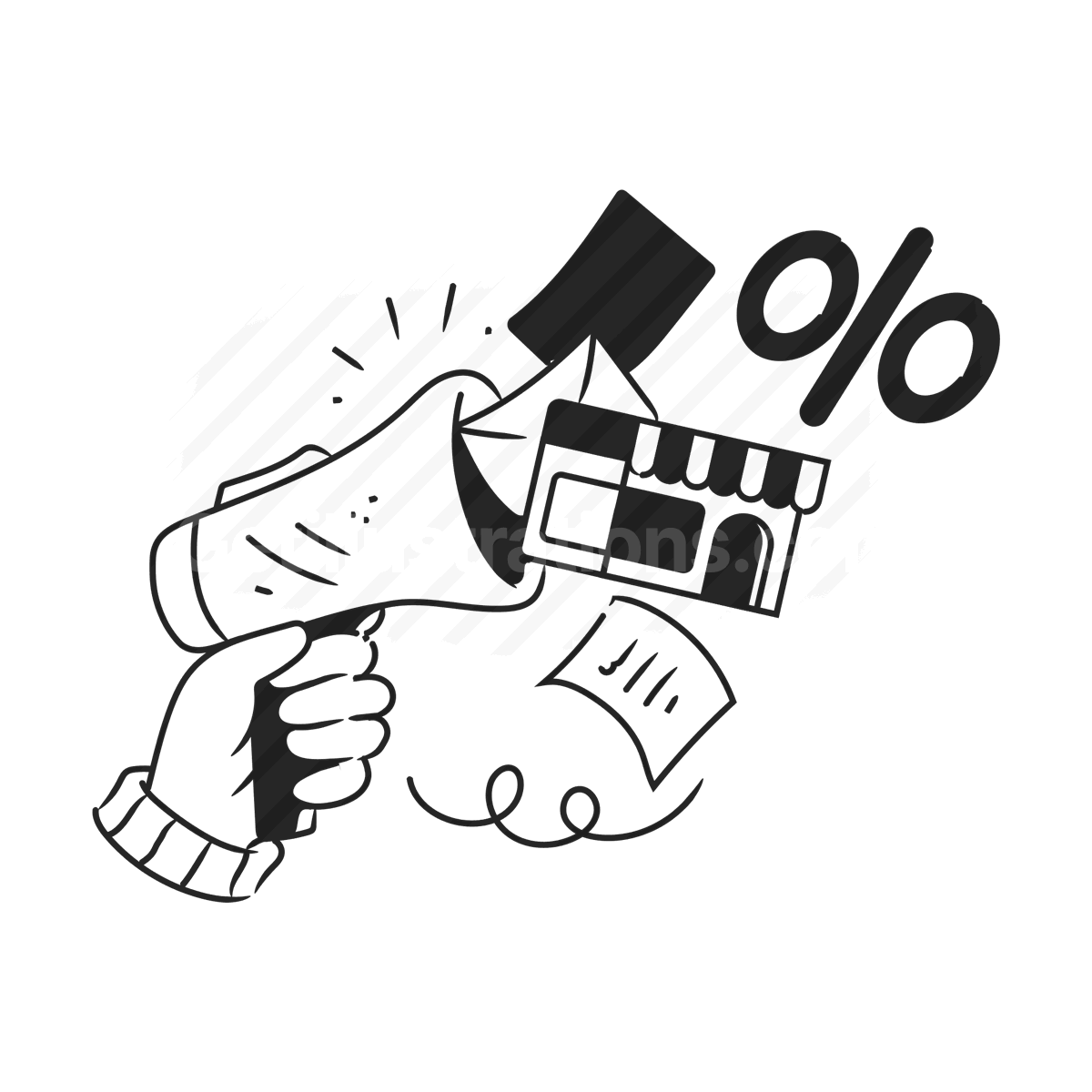 Marketing and Advertising illustration preview image
